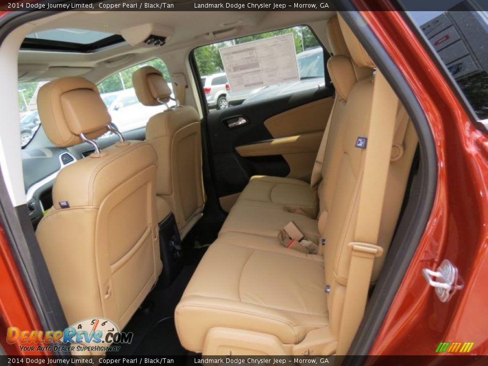 Rear Seat of 2014 Dodge Journey Limited Photo #8