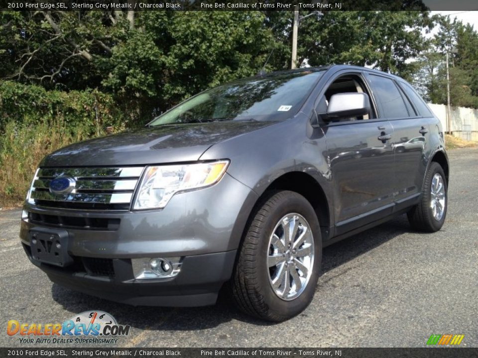 2010 Ford Edge SEL Sterling Grey Metallic / Charcoal Black Photo #1