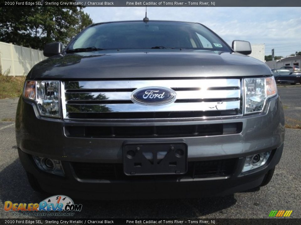 2010 Ford Edge SEL Sterling Grey Metallic / Charcoal Black Photo #2