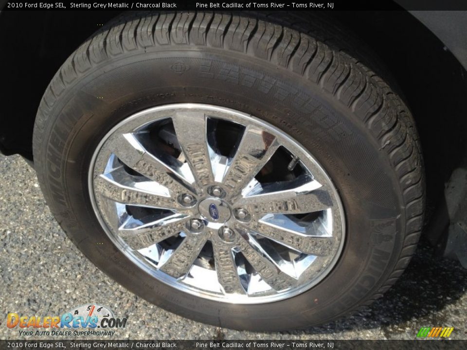 2010 Ford Edge SEL Sterling Grey Metallic / Charcoal Black Photo #3
