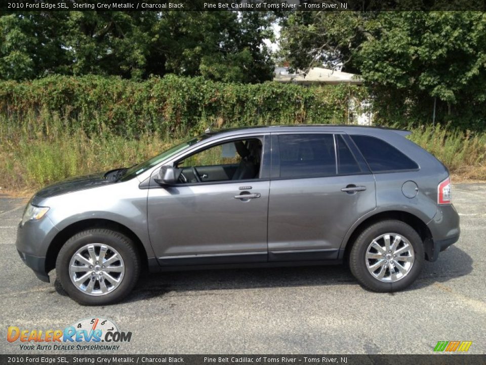 2010 Ford Edge SEL Sterling Grey Metallic / Charcoal Black Photo #4