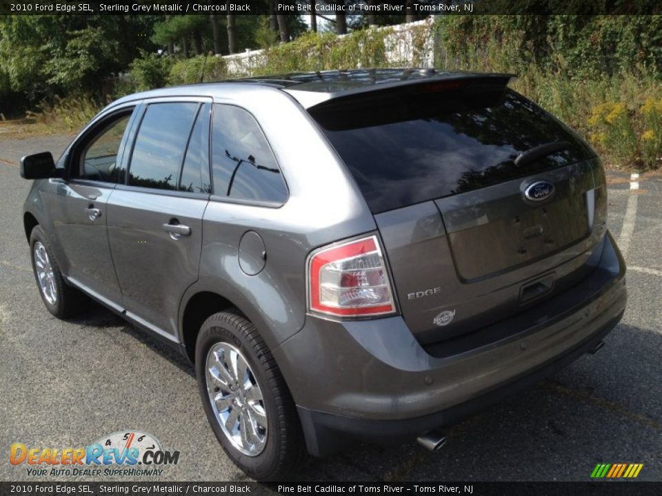 2010 Ford Edge SEL Sterling Grey Metallic / Charcoal Black Photo #5