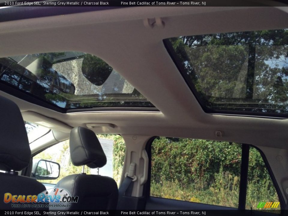 2010 Ford Edge SEL Sterling Grey Metallic / Charcoal Black Photo #8