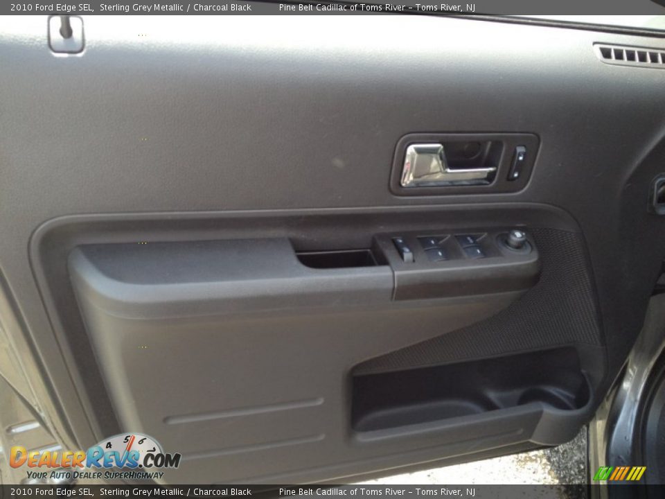 2010 Ford Edge SEL Sterling Grey Metallic / Charcoal Black Photo #9