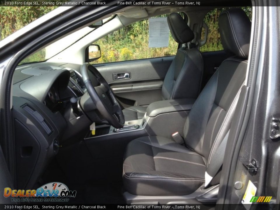 2010 Ford Edge SEL Sterling Grey Metallic / Charcoal Black Photo #11