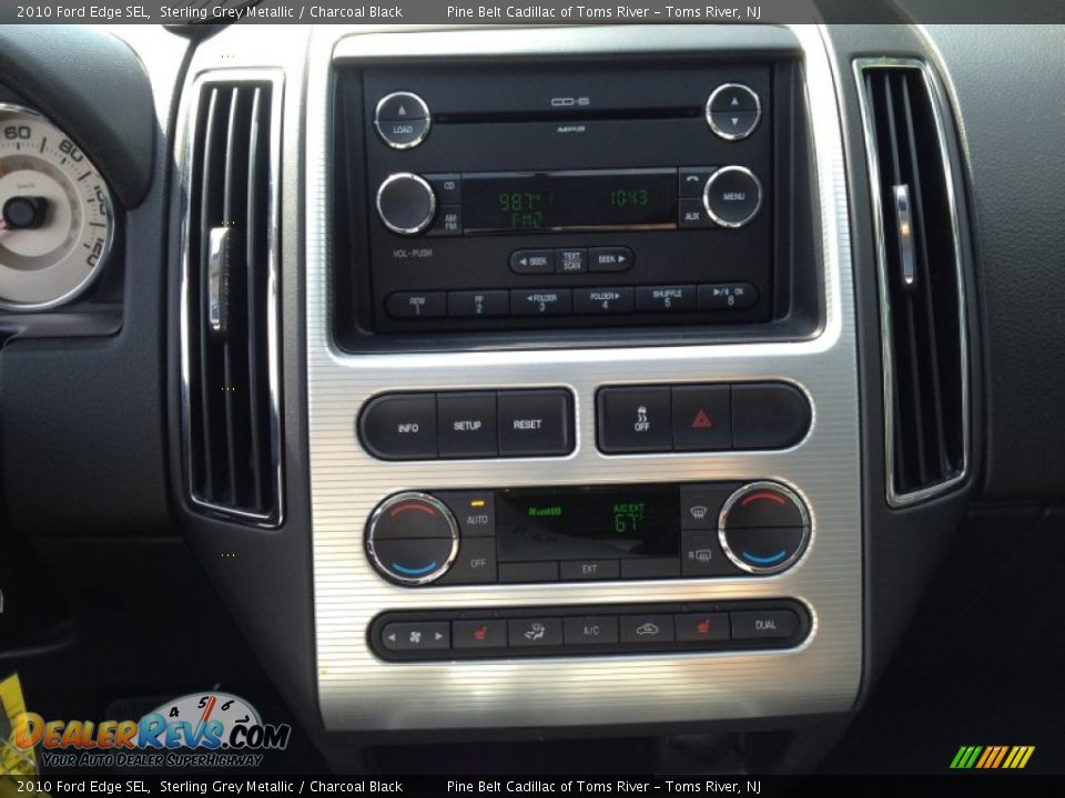 2010 Ford Edge SEL Sterling Grey Metallic / Charcoal Black Photo #14