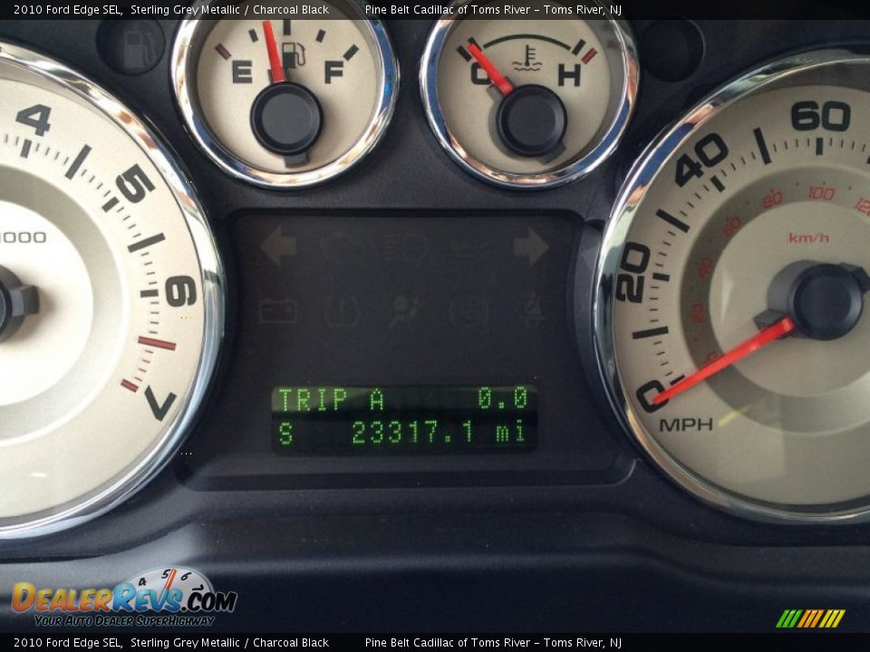 2010 Ford Edge SEL Sterling Grey Metallic / Charcoal Black Photo #15