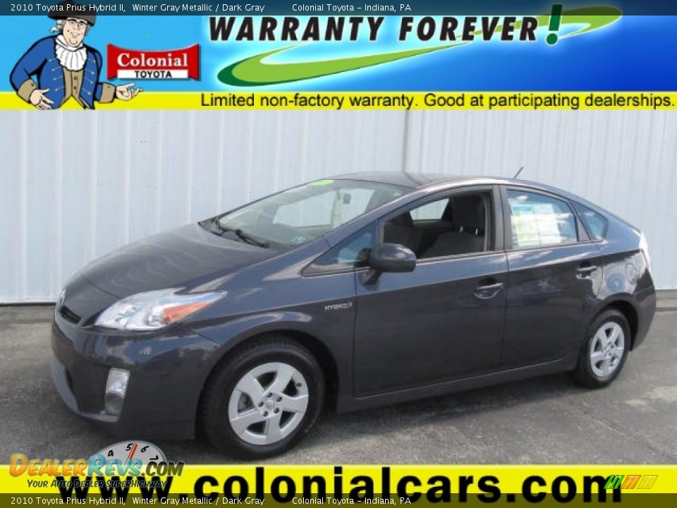 2010 Toyota Prius Hybrid II Winter Gray Metallic / Dark Gray Photo #1