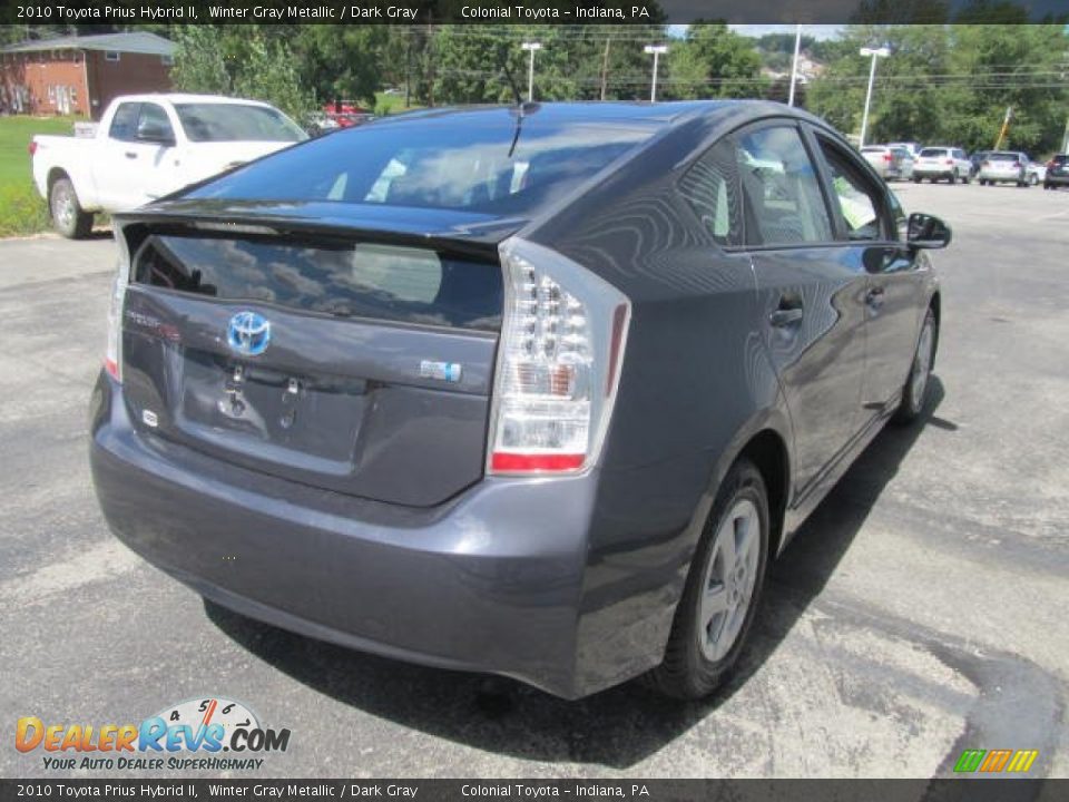2010 Toyota Prius Hybrid II Winter Gray Metallic / Dark Gray Photo #6