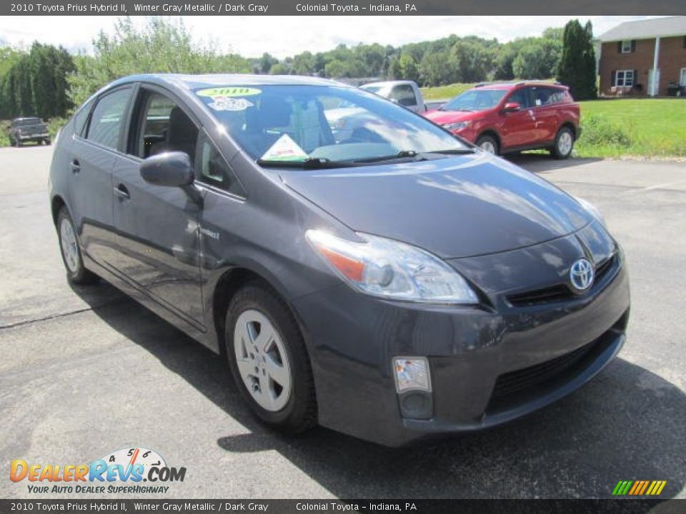 2010 Toyota Prius Hybrid II Winter Gray Metallic / Dark Gray Photo #8