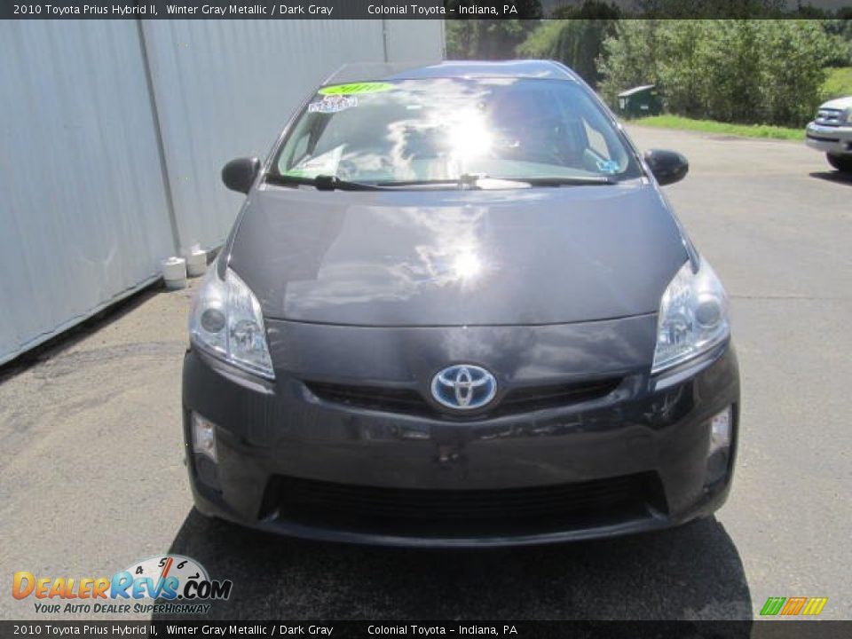 2010 Toyota Prius Hybrid II Winter Gray Metallic / Dark Gray Photo #9