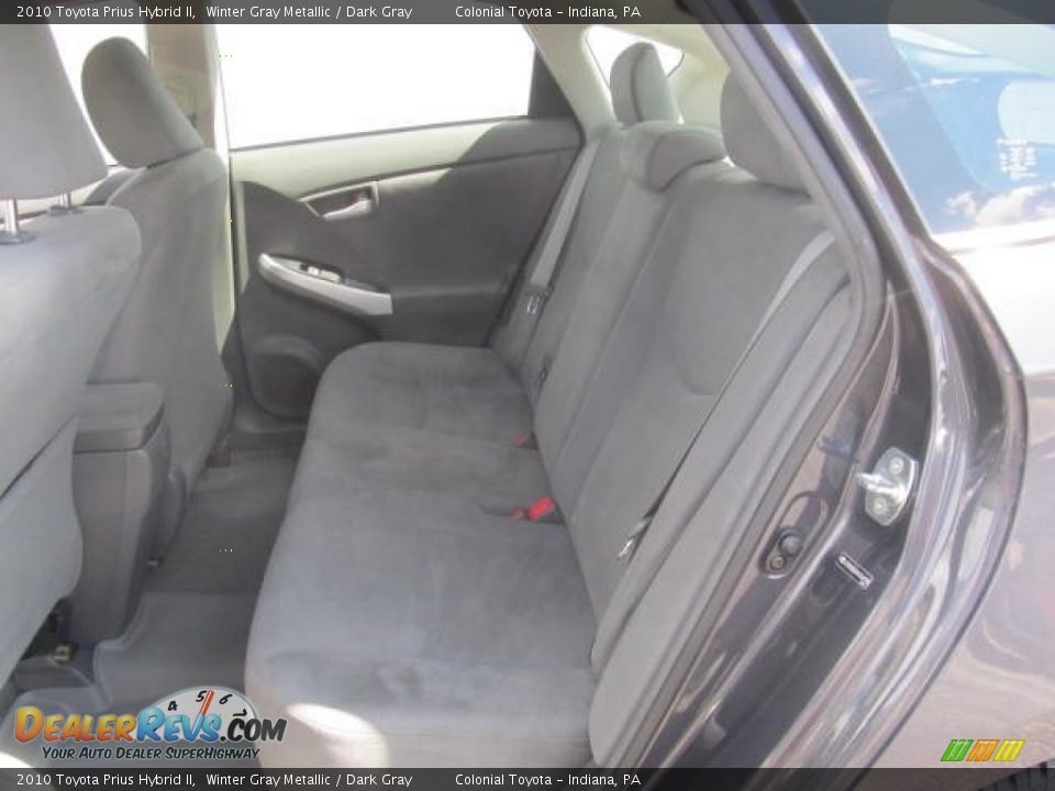 2010 Toyota Prius Hybrid II Winter Gray Metallic / Dark Gray Photo #12