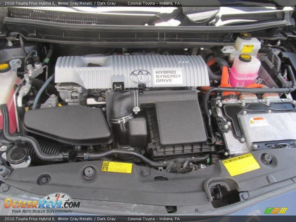2010 Toyota Prius Hybrid II Winter Gray Metallic / Dark Gray Photo #13