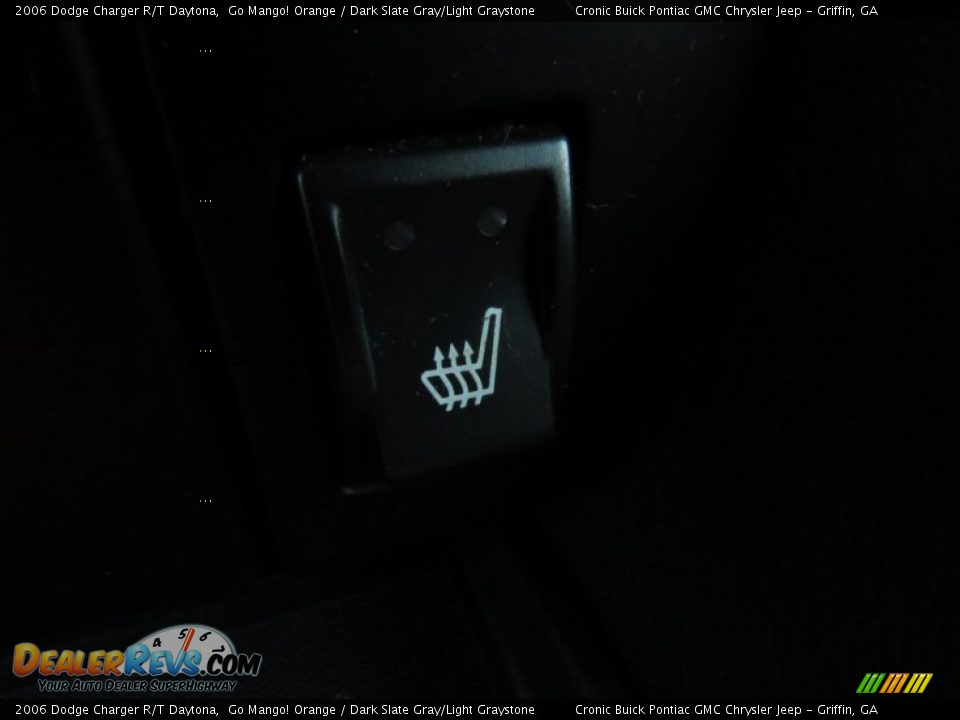 2006 Dodge Charger R/T Daytona Go Mango! Orange / Dark Slate Gray/Light Graystone Photo #26