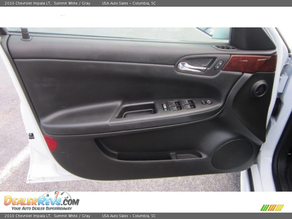 2010 Chevrolet Impala LT Summit White / Gray Photo #5