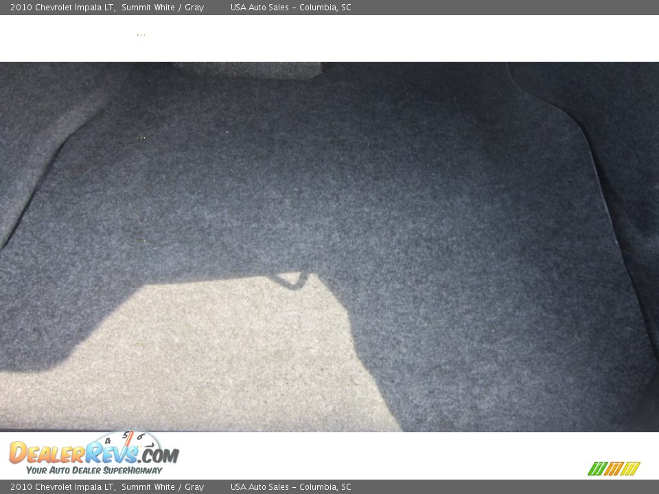 2010 Chevrolet Impala LT Summit White / Gray Photo #15