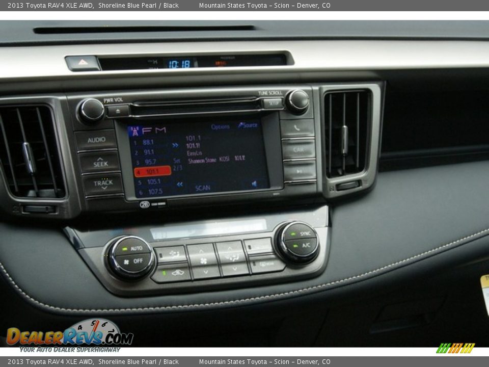 2013 Toyota RAV4 XLE AWD Shoreline Blue Pearl / Black Photo #6