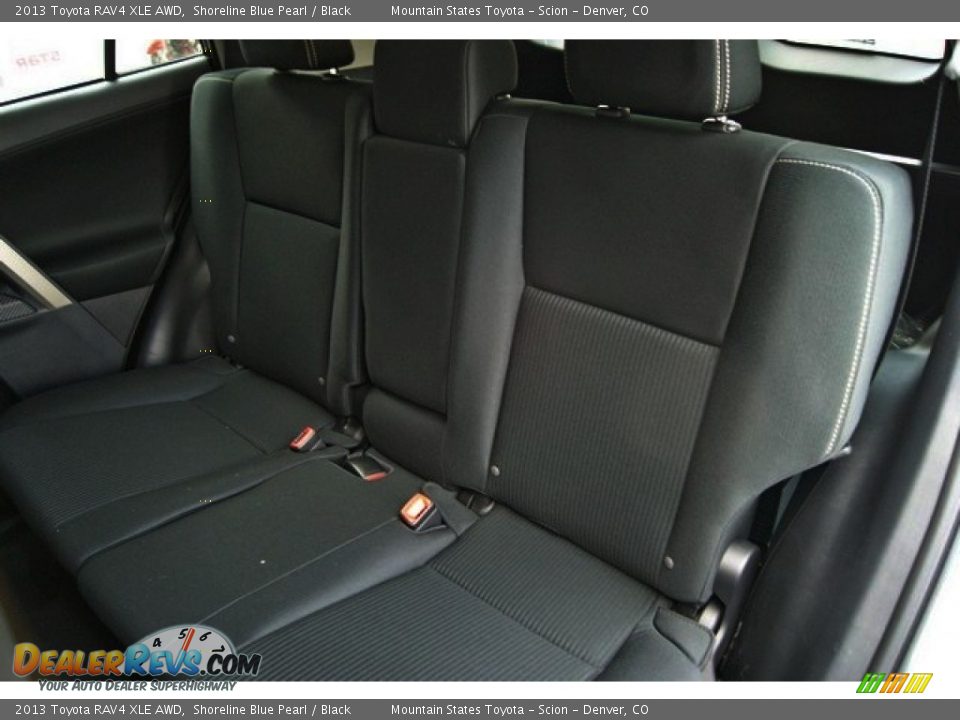 2013 Toyota RAV4 XLE AWD Shoreline Blue Pearl / Black Photo #7