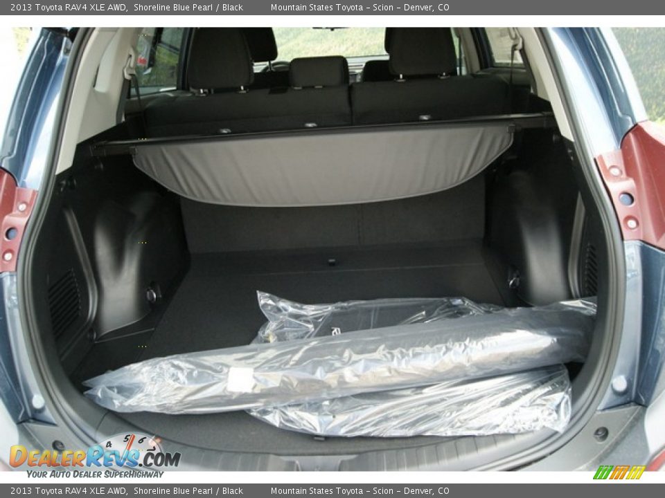 2013 Toyota RAV4 XLE AWD Shoreline Blue Pearl / Black Photo #8