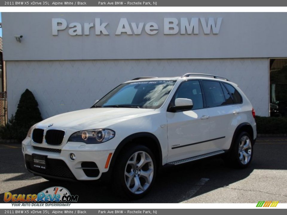 2011 BMW X5 xDrive 35i Alpine White / Black Photo #1