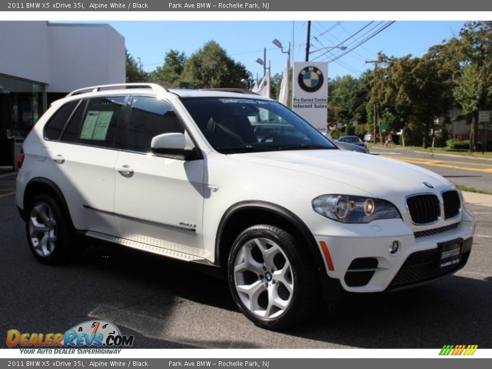 2011 BMW X5 xDrive 35i Alpine White / Black Photo #3