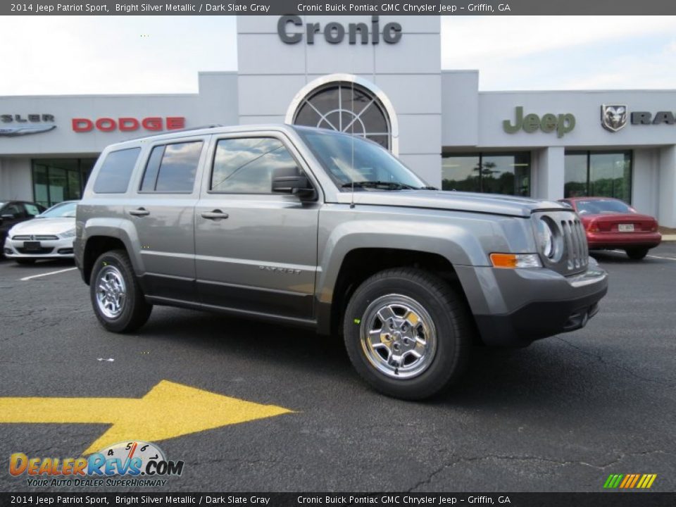 2014 Jeep Patriot Sport Bright Silver Metallic / Dark Slate Gray Photo #1