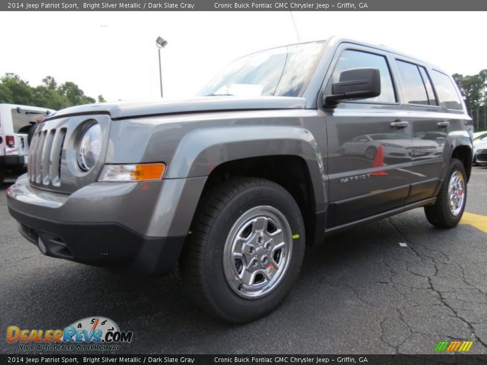 2014 Jeep Patriot Sport Bright Silver Metallic / Dark Slate Gray Photo #3