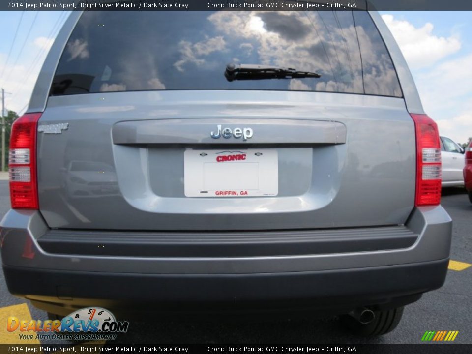 2014 Jeep Patriot Sport Bright Silver Metallic / Dark Slate Gray Photo #6