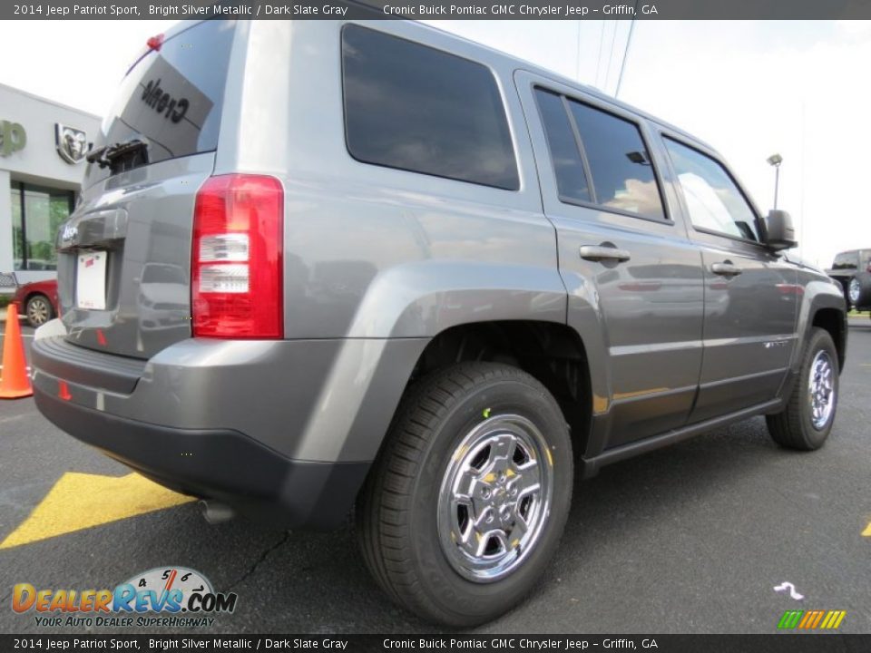 2014 Jeep Patriot Sport Bright Silver Metallic / Dark Slate Gray Photo #7