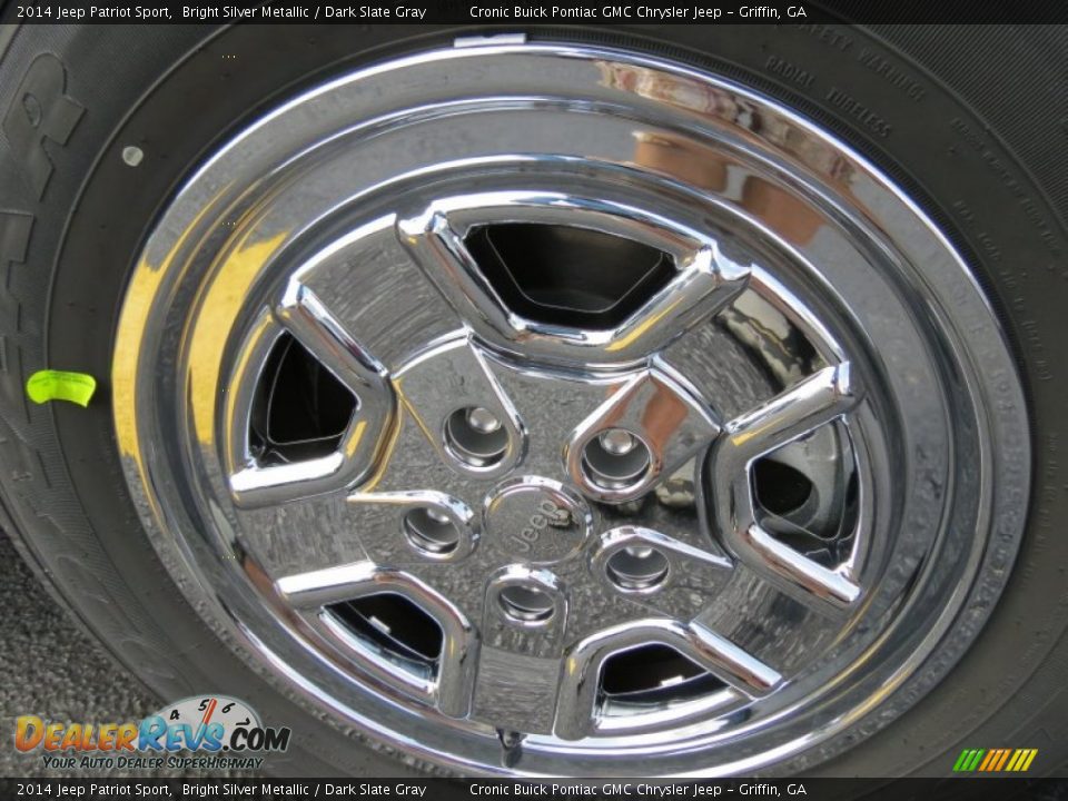 2014 Jeep Patriot Sport Bright Silver Metallic / Dark Slate Gray Photo #9