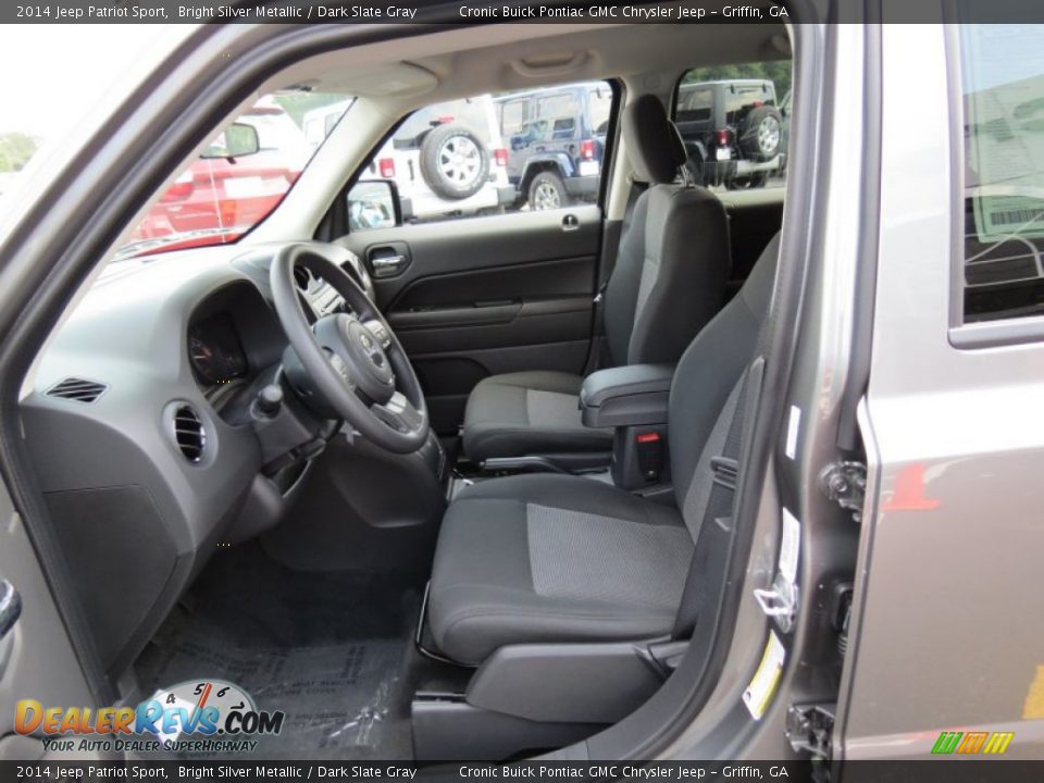 2014 Jeep Patriot Sport Bright Silver Metallic / Dark Slate Gray Photo #10
