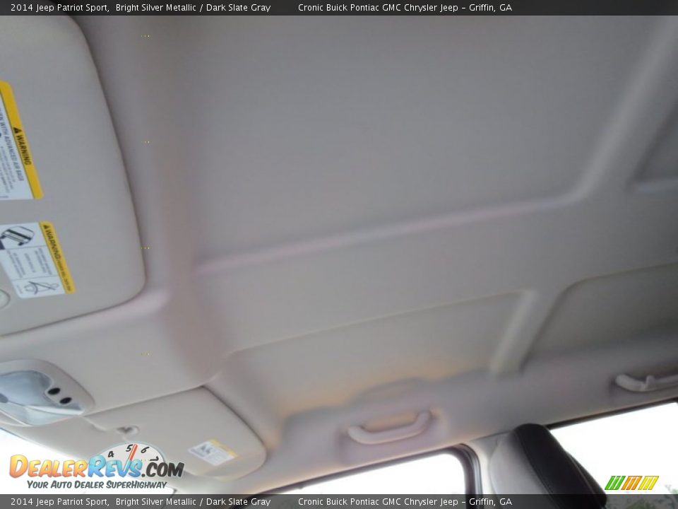 2014 Jeep Patriot Sport Bright Silver Metallic / Dark Slate Gray Photo #11