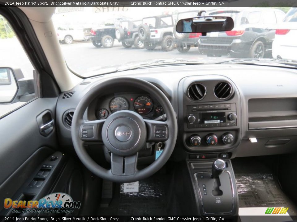 2014 Jeep Patriot Sport Bright Silver Metallic / Dark Slate Gray Photo #13