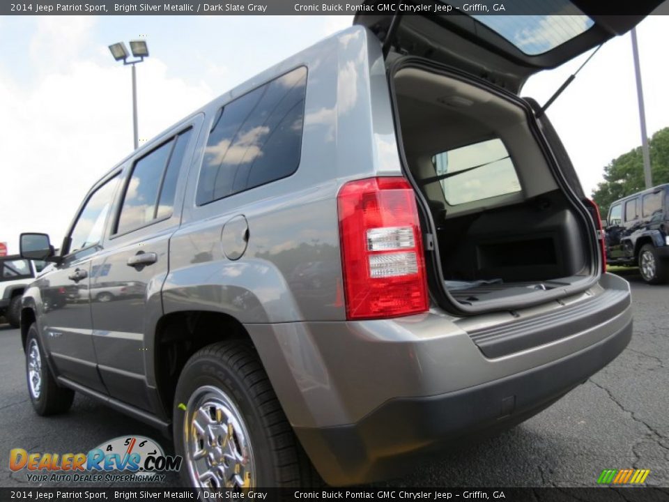2014 Jeep Patriot Sport Bright Silver Metallic / Dark Slate Gray Photo #14