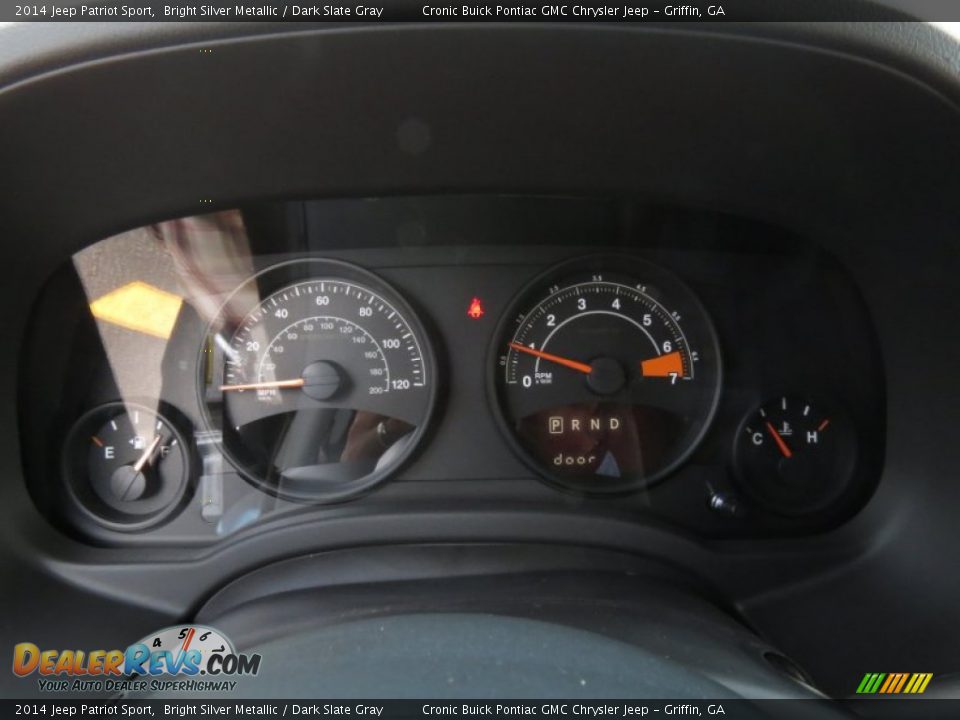 2014 Jeep Patriot Sport Bright Silver Metallic / Dark Slate Gray Photo #16