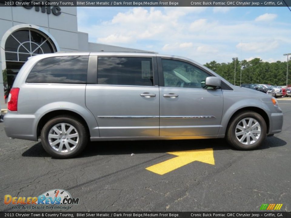 2013 Chrysler Town & Country Touring Billet Silver Metallic / Dark Frost Beige/Medium Frost Beige Photo #5
