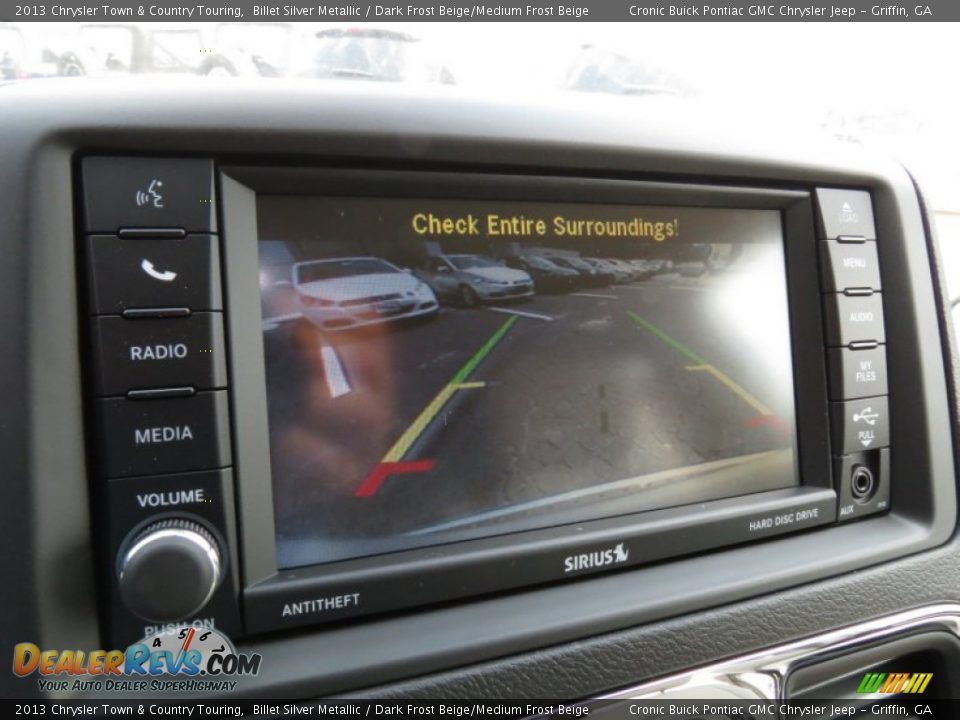 2013 Chrysler Town & Country Touring Billet Silver Metallic / Dark Frost Beige/Medium Frost Beige Photo #15