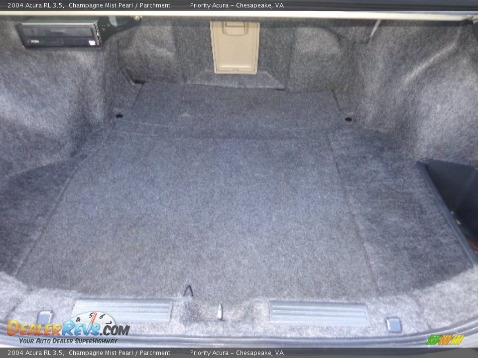 2004 Acura RL 3.5 Champagne Mist Pearl / Parchment Photo #16