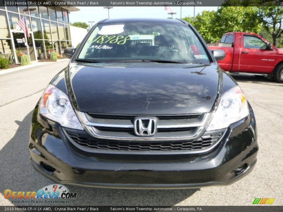 2010 Honda CR-V LX AWD Crystal Black Pearl / Black Photo #8