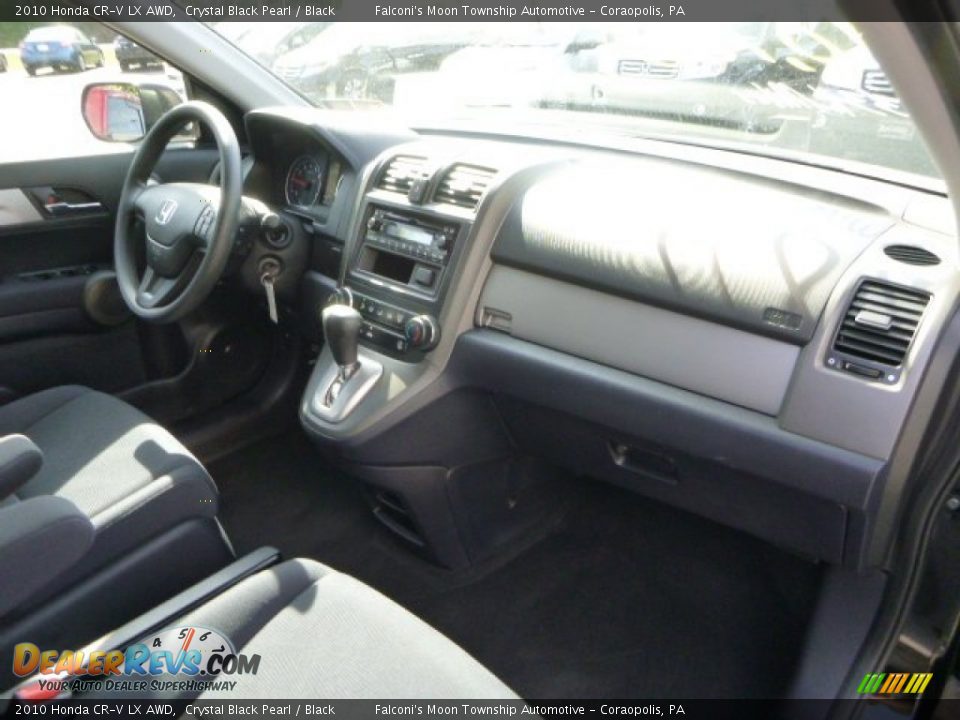 2010 Honda CR-V LX AWD Crystal Black Pearl / Black Photo #11