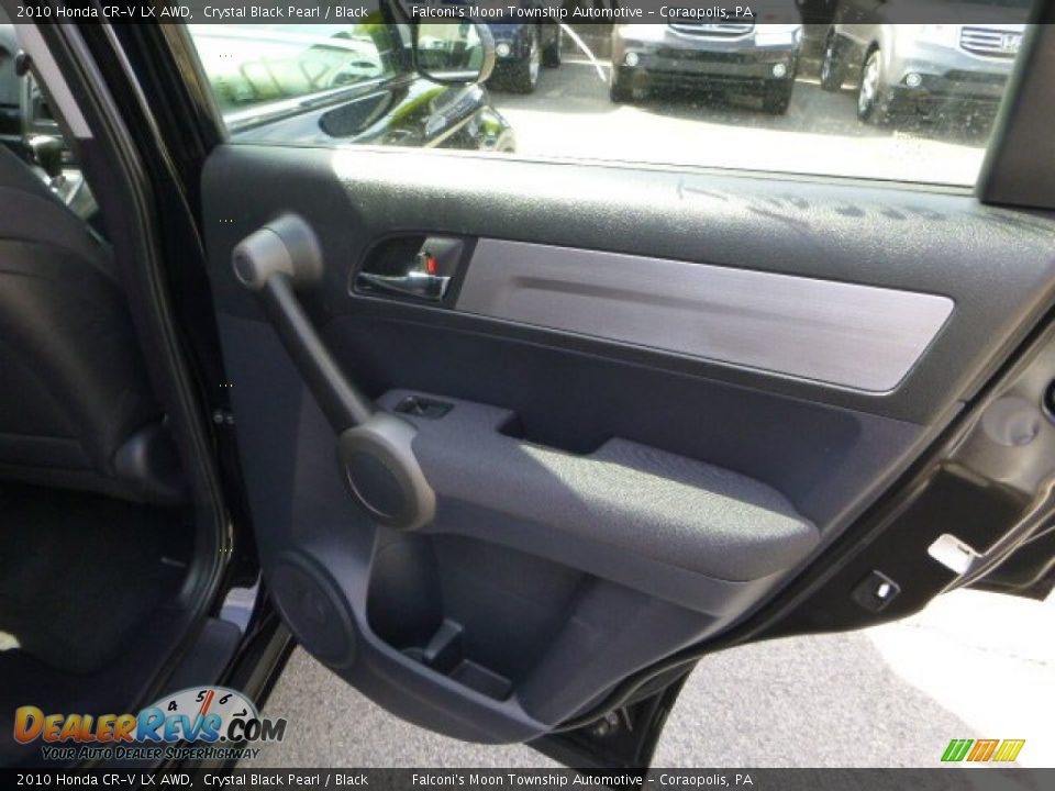 2010 Honda CR-V LX AWD Crystal Black Pearl / Black Photo #14