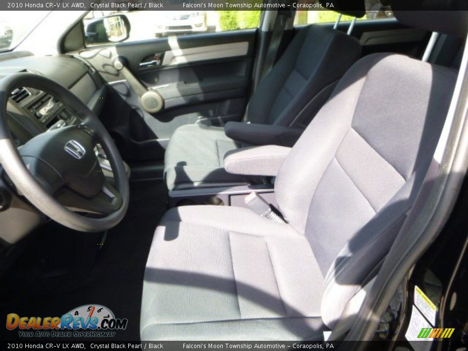 2010 Honda CR-V LX AWD Crystal Black Pearl / Black Photo #15