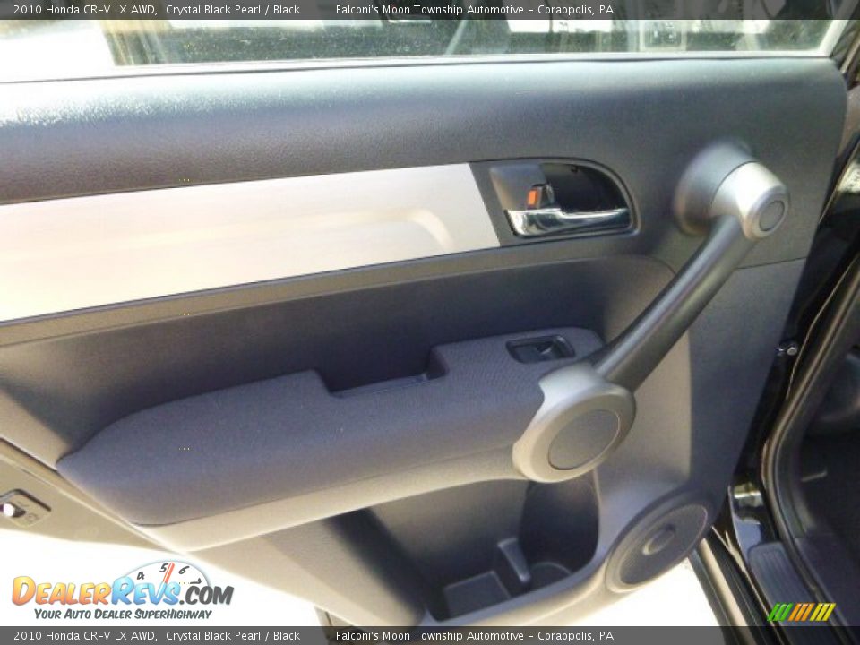 2010 Honda CR-V LX AWD Crystal Black Pearl / Black Photo #18