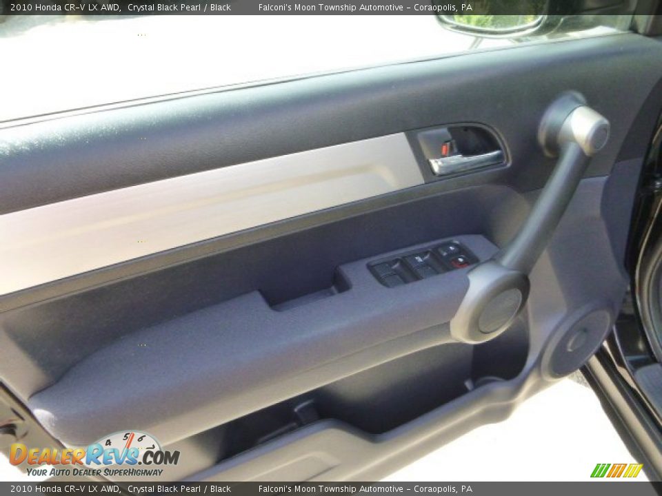 2010 Honda CR-V LX AWD Crystal Black Pearl / Black Photo #19