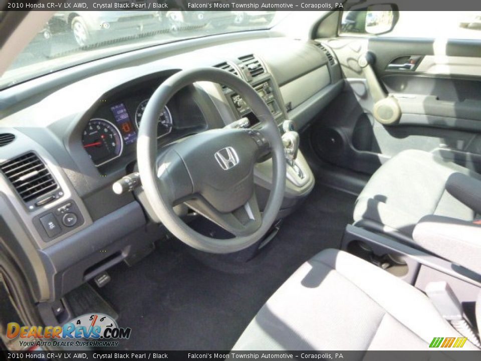 2010 Honda CR-V LX AWD Crystal Black Pearl / Black Photo #20