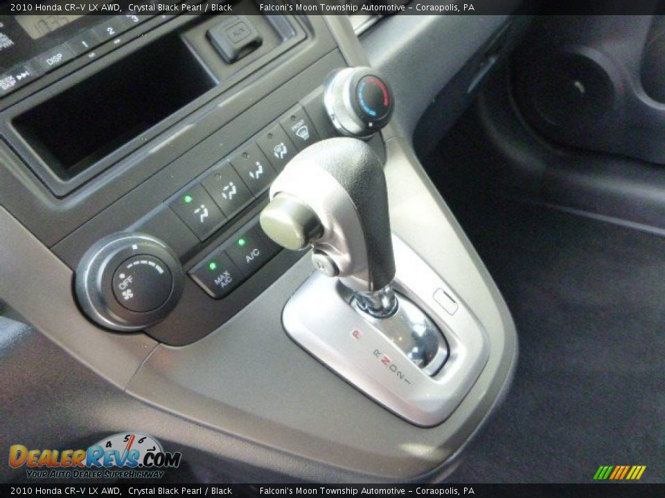 2010 Honda CR-V LX AWD Crystal Black Pearl / Black Photo #21