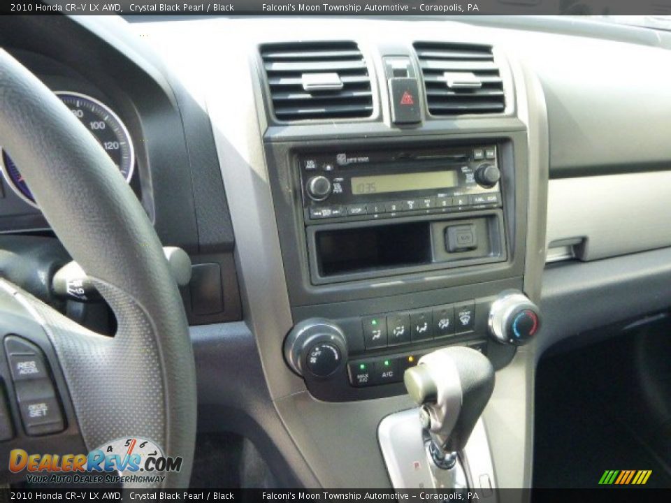2010 Honda CR-V LX AWD Crystal Black Pearl / Black Photo #23