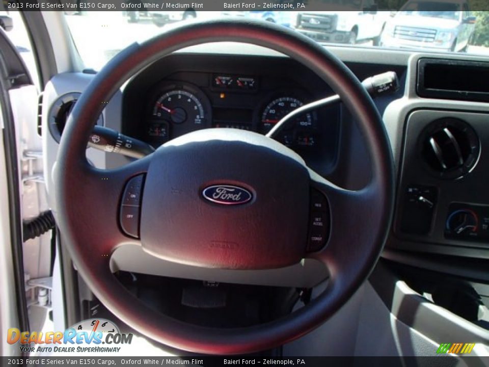 2013 Ford E Series Van E150 Cargo Oxford White / Medium Flint Photo #17