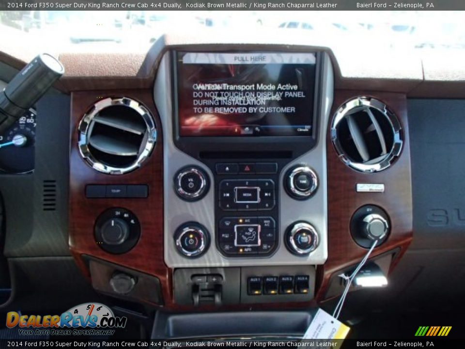 2014 Ford F350 Super Duty King Ranch Crew Cab 4x4 Dually Kodiak Brown Metallic / King Ranch Chaparral Leather Photo #16