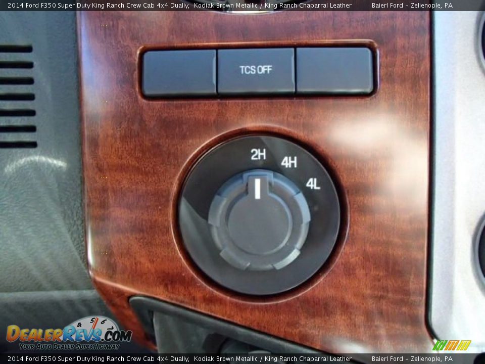 Controls of 2014 Ford F350 Super Duty King Ranch Crew Cab 4x4 Dually Photo #17